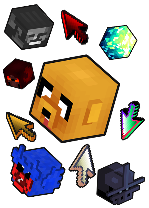 Minecraft Cursors HD