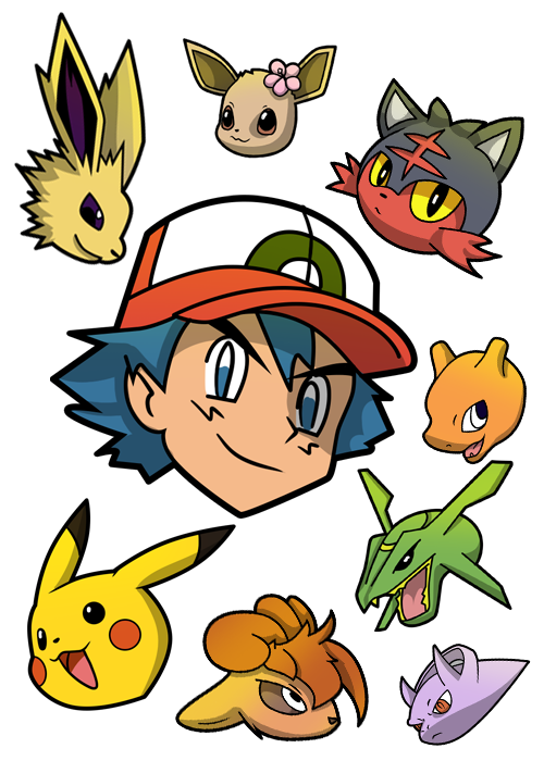 Pokemon Anime cursor collection